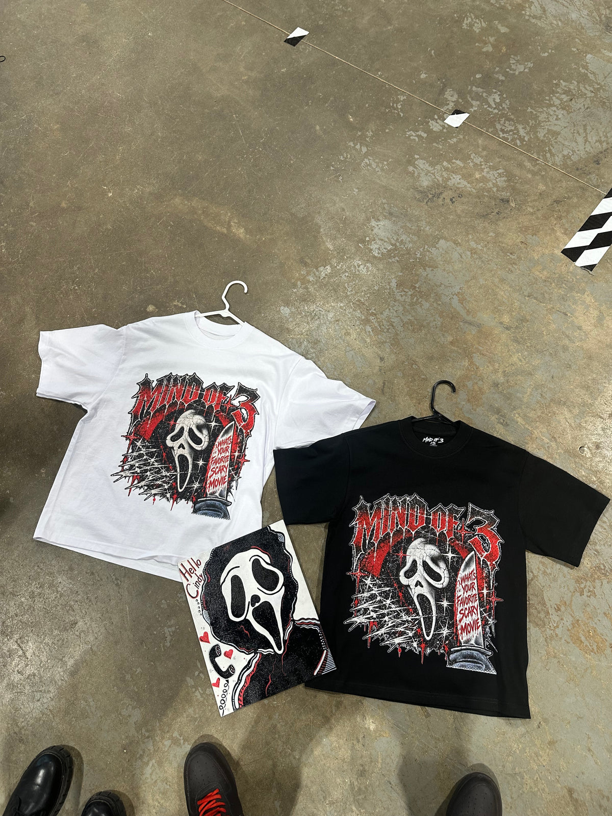 Mind Of Three “Ghost-face” tee
