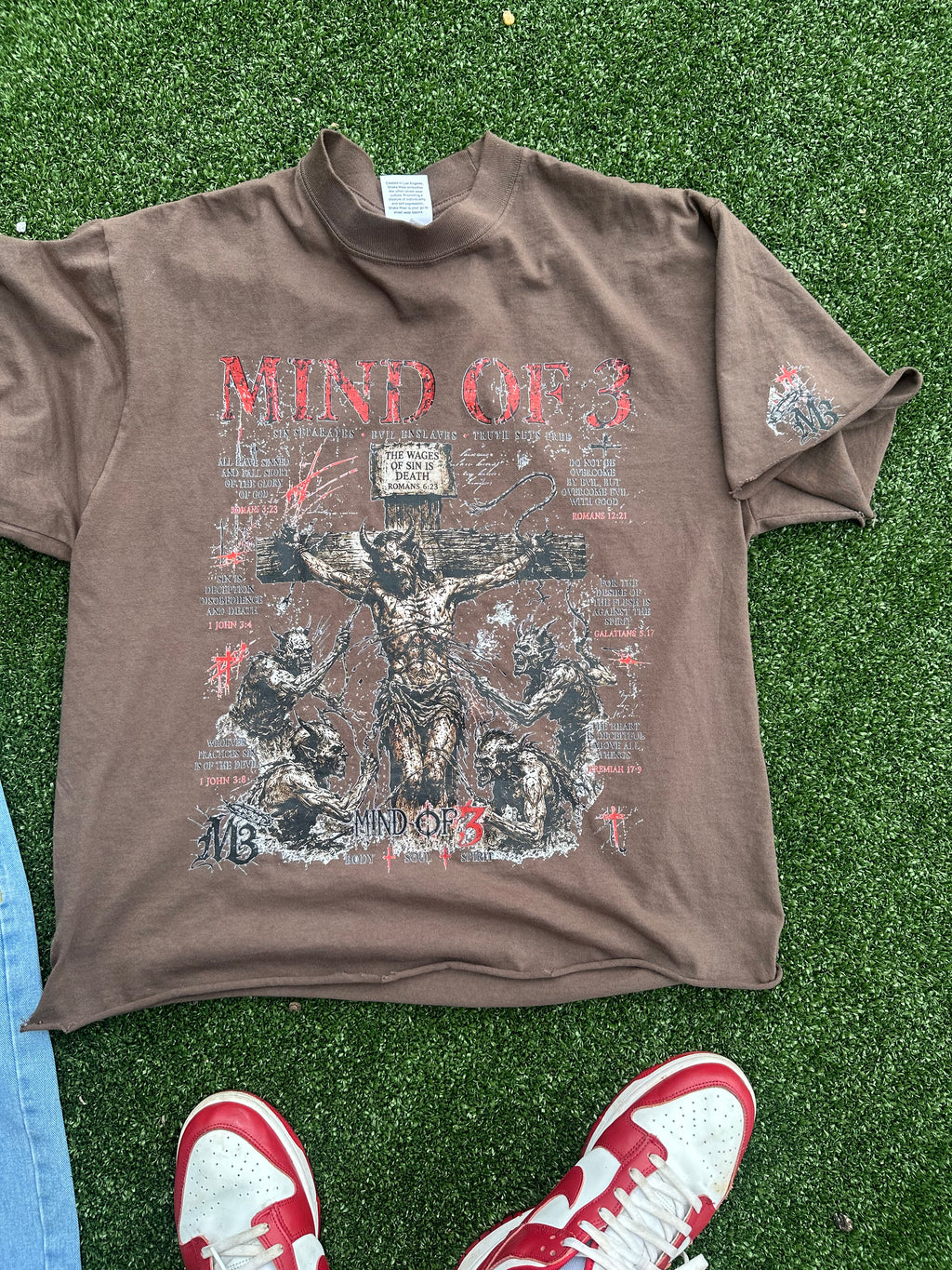 Mind of 3 “Wages of Sin” Vintage Tee