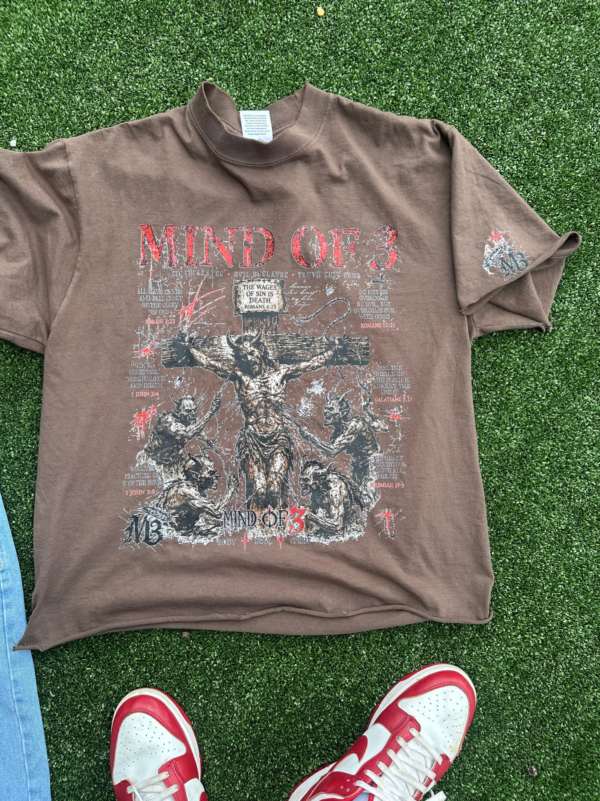 Mind of 3 “Wages of Sin” Vintage Tee