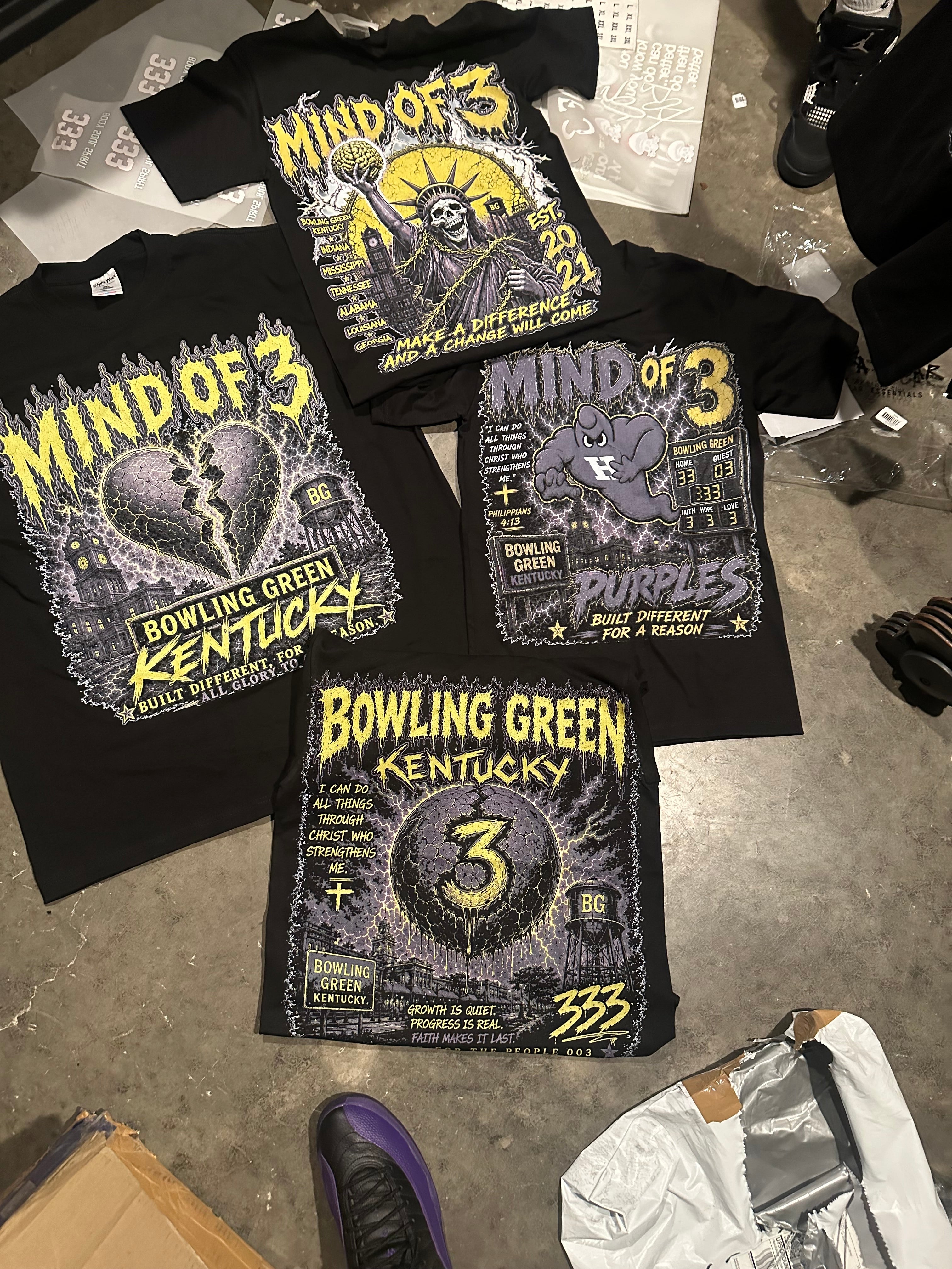 MIND OF 3 “BG PURPLES” collection
