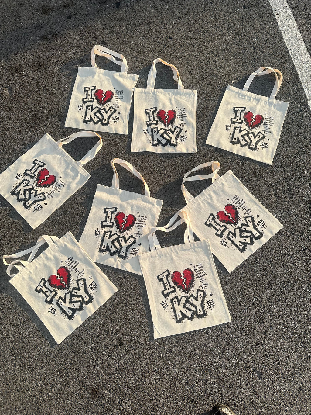 I ❤️ KY Mind of 3 Tote Bag