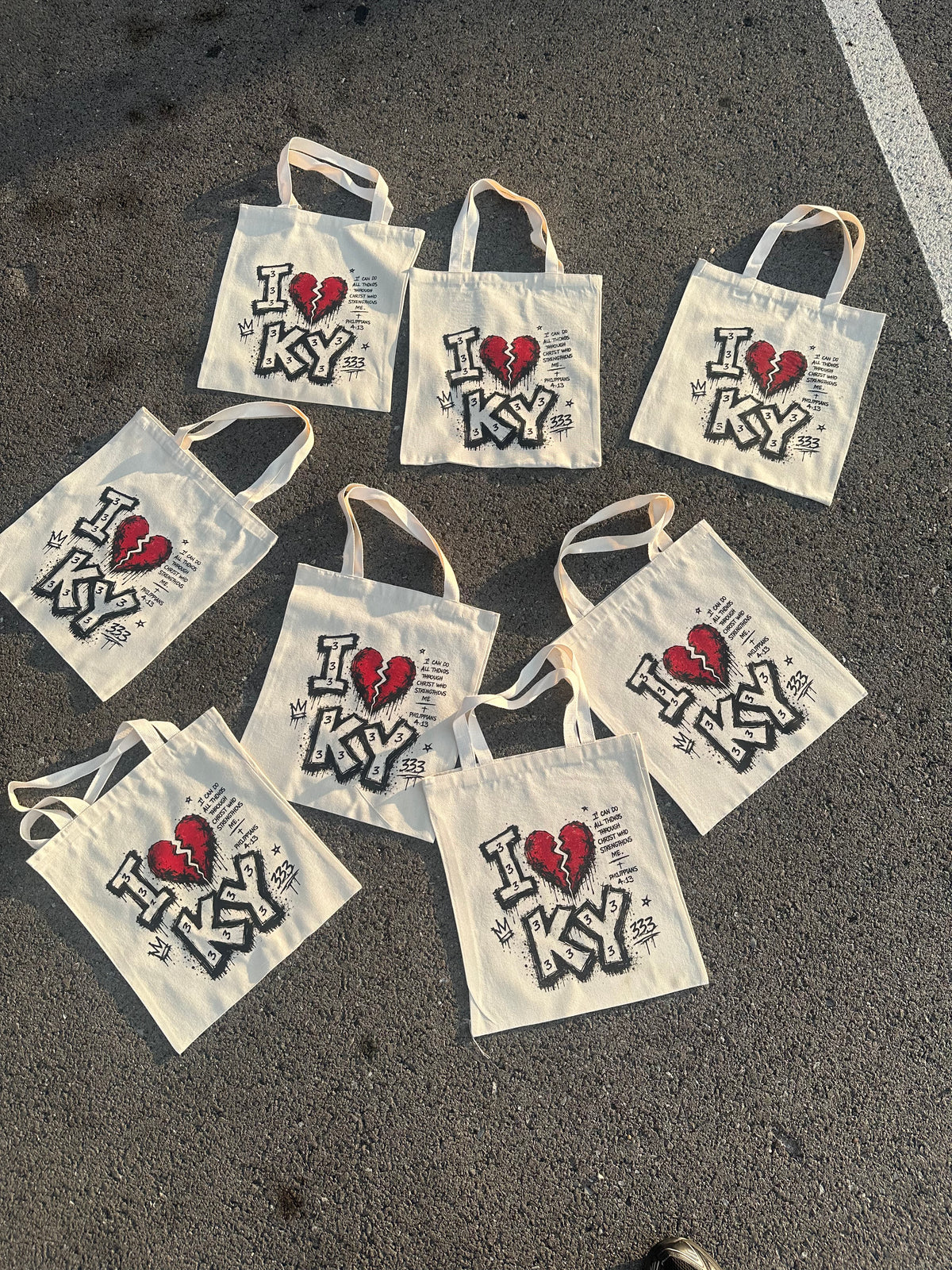 I ❤️ KY Mind of 3 Tote Bag