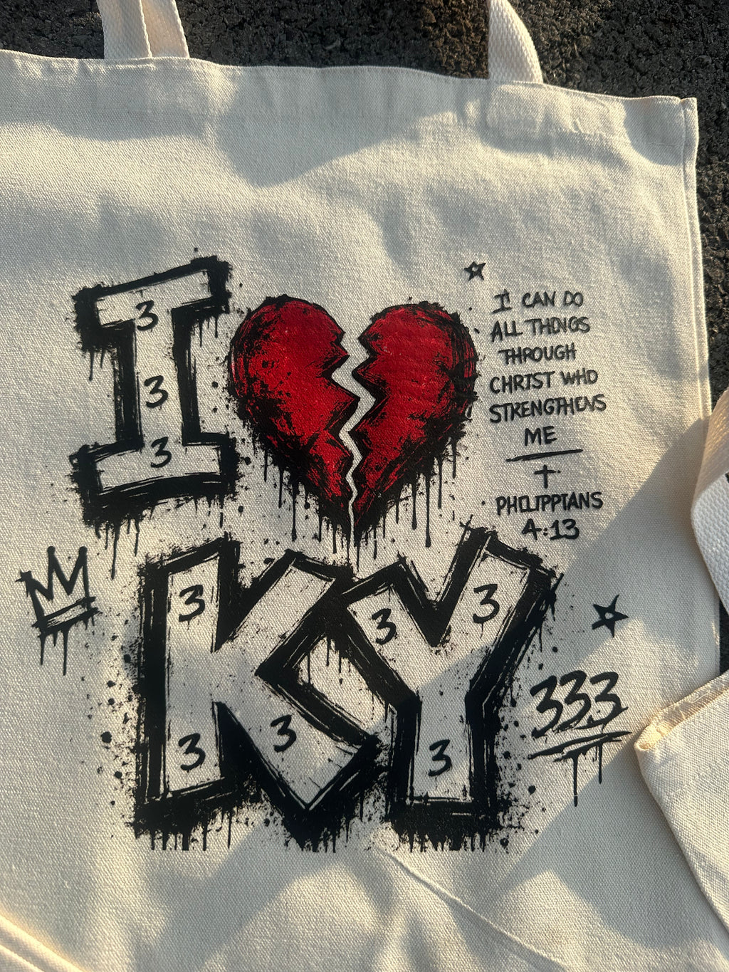 I ❤️ KY Mind of 3 Tote Bag