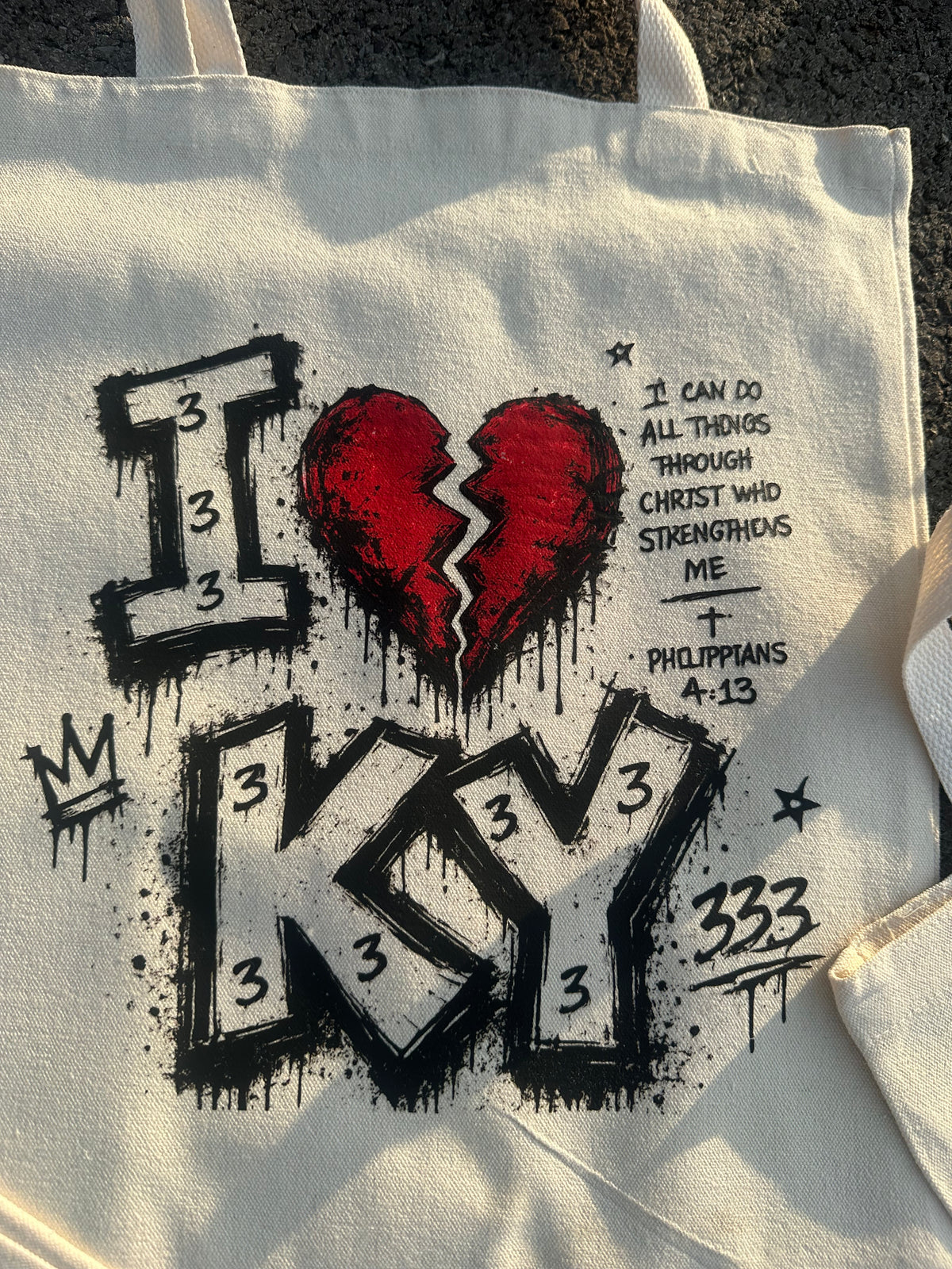 I ❤️ KY Mind of 3 Tote Bag