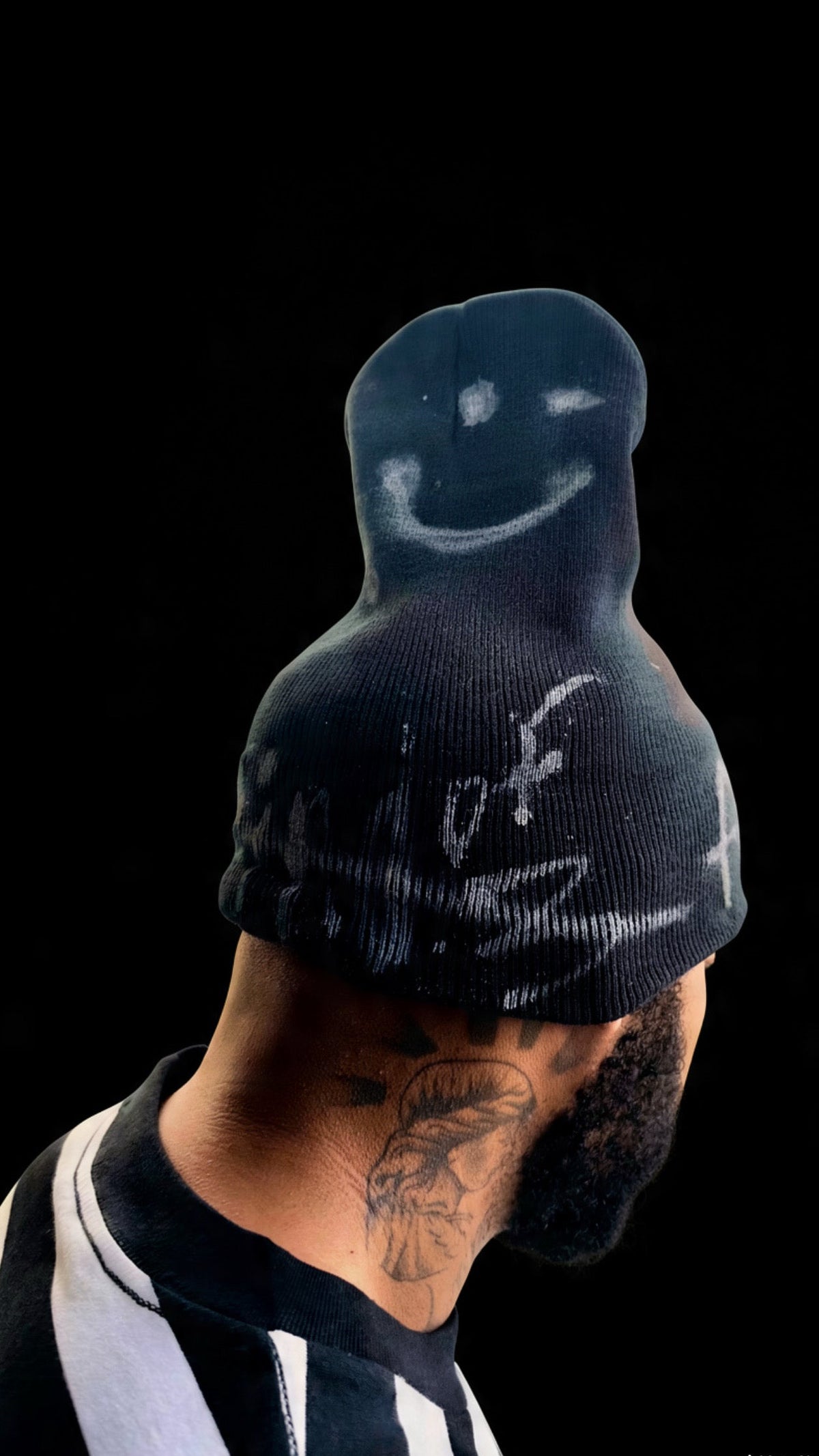 Mind of 3 Hand-Painted Beanie — 1 of 1