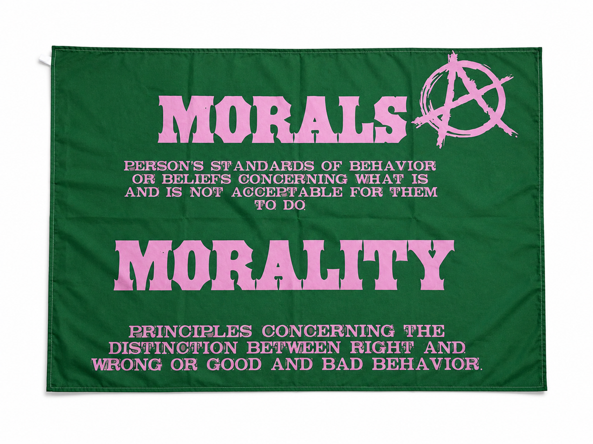 Mind of 3 “Morals & Morality” Tapestry