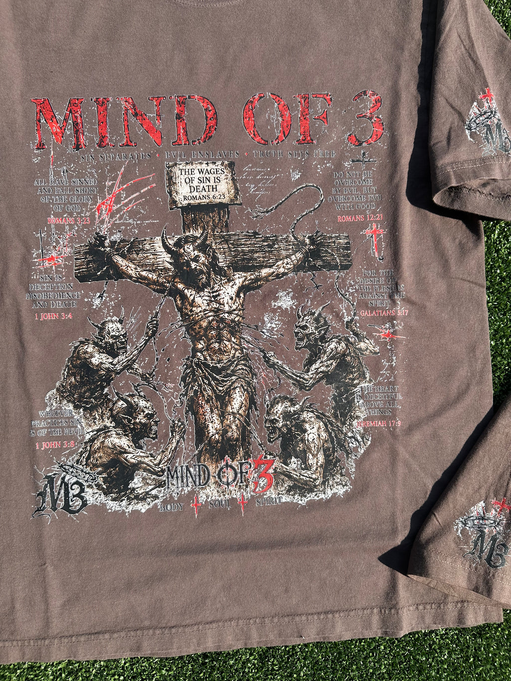 Mind of 3 “Wages of Sin” Vintage Tee