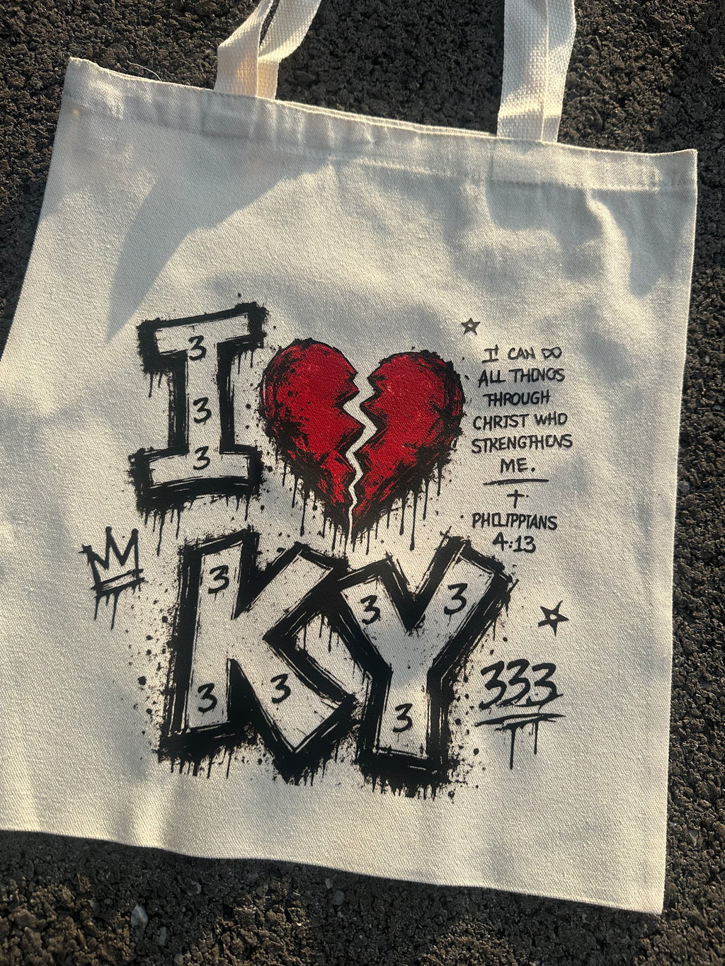 I ❤️ KY Mind of 3 Tote Bag