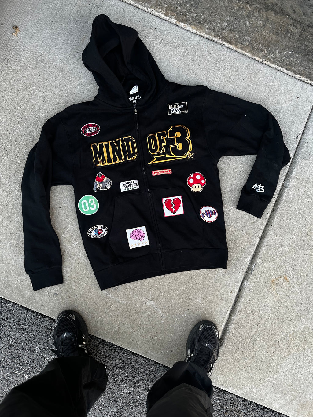 Mind of 3 “Forever Changing” Patchwork (HOODIE)