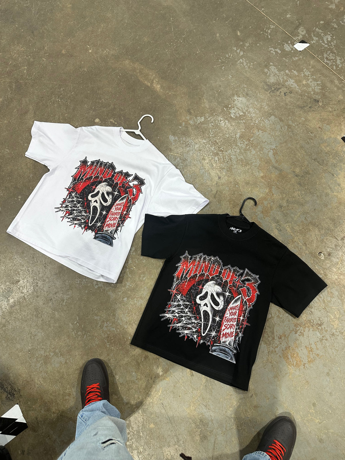 Mind Of Three “Ghost-face” tee