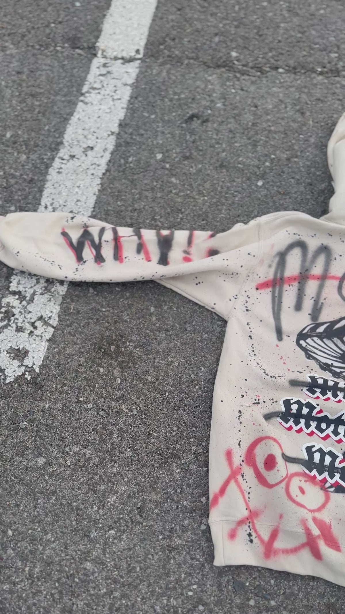 Mind of 3 “Forever Changing” Hand-Painted Hoodie — 1 of 1
