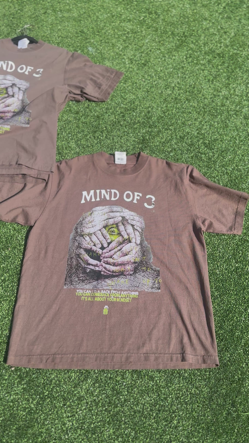 Mind of 3 “Growth Through Pain” Brown