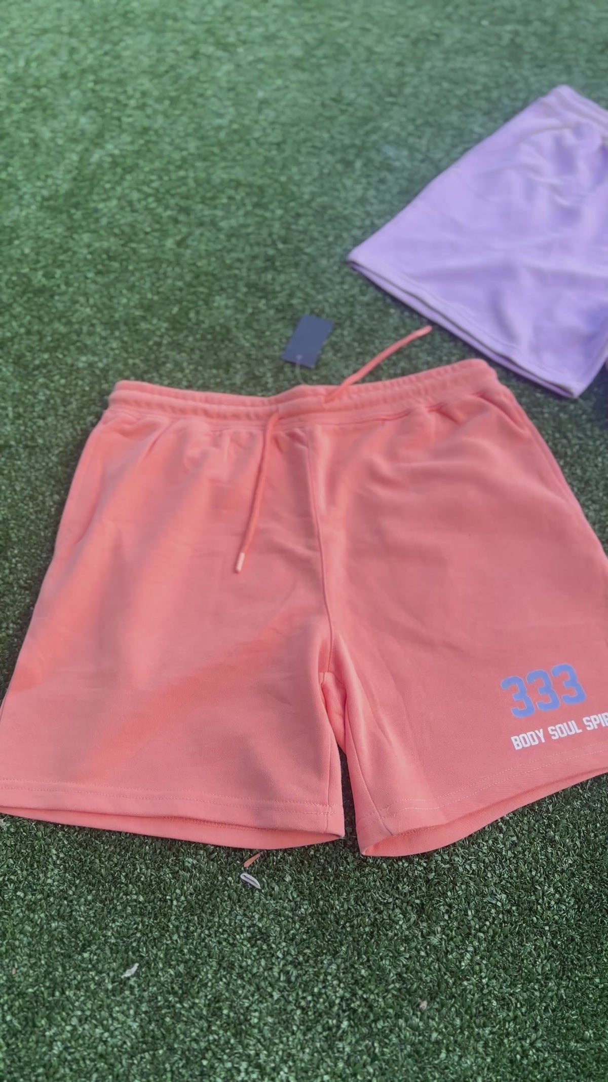 Body soul spirit cotton shorts